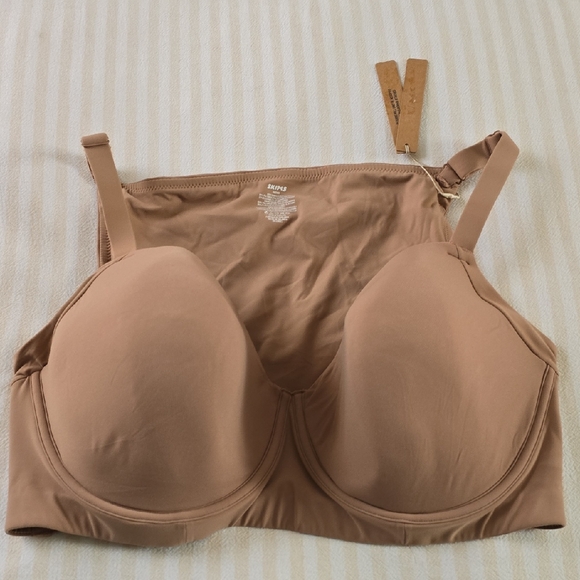 SKIMS Fits Everybody Back Smoother Full Coverage Bra Size:40DDD (40F) Sienna - Picture 1 of 8